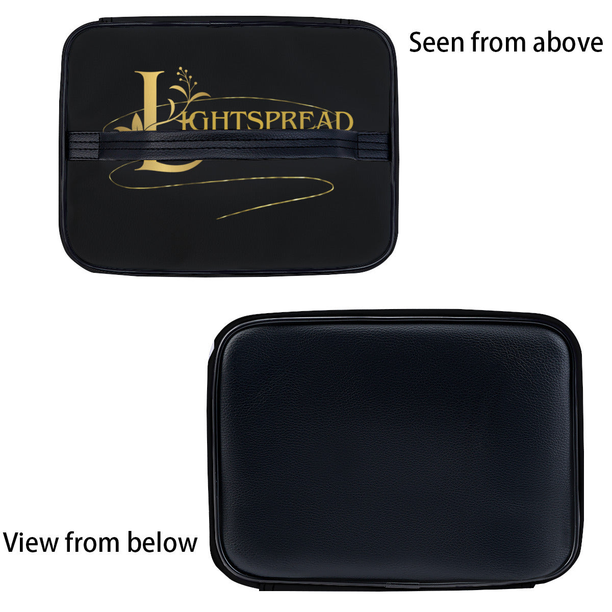 Accessoar - läder make up väska