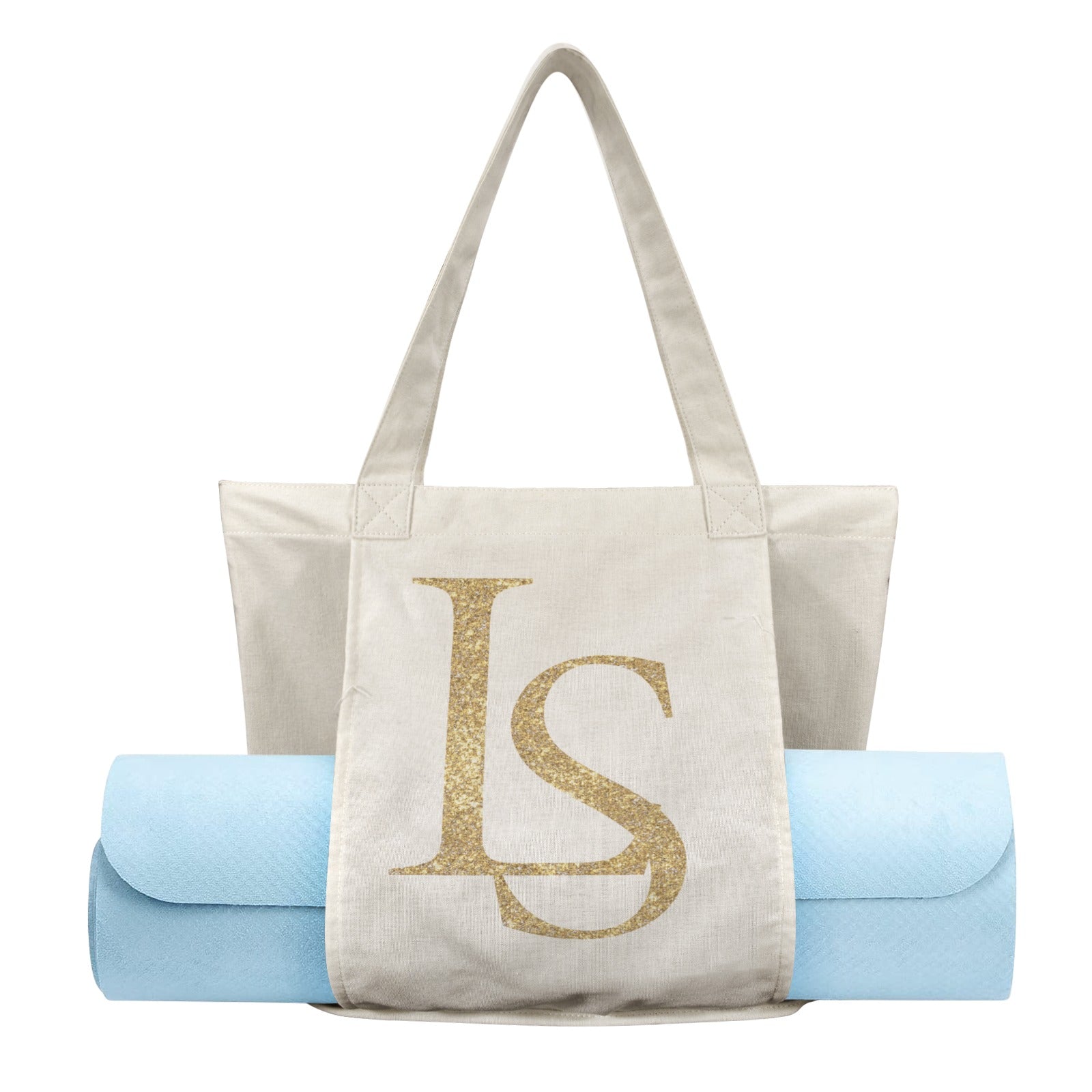 Vit Badväska – Rymlig, lätt & strand redo