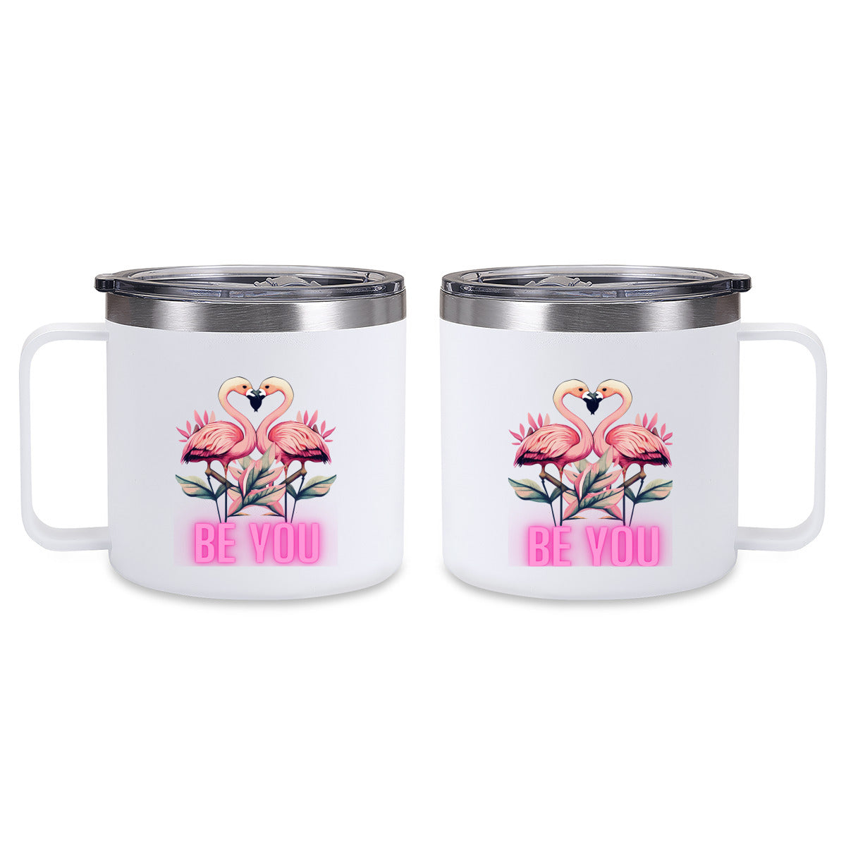Tumbler Kaffe/te mugg med budskap