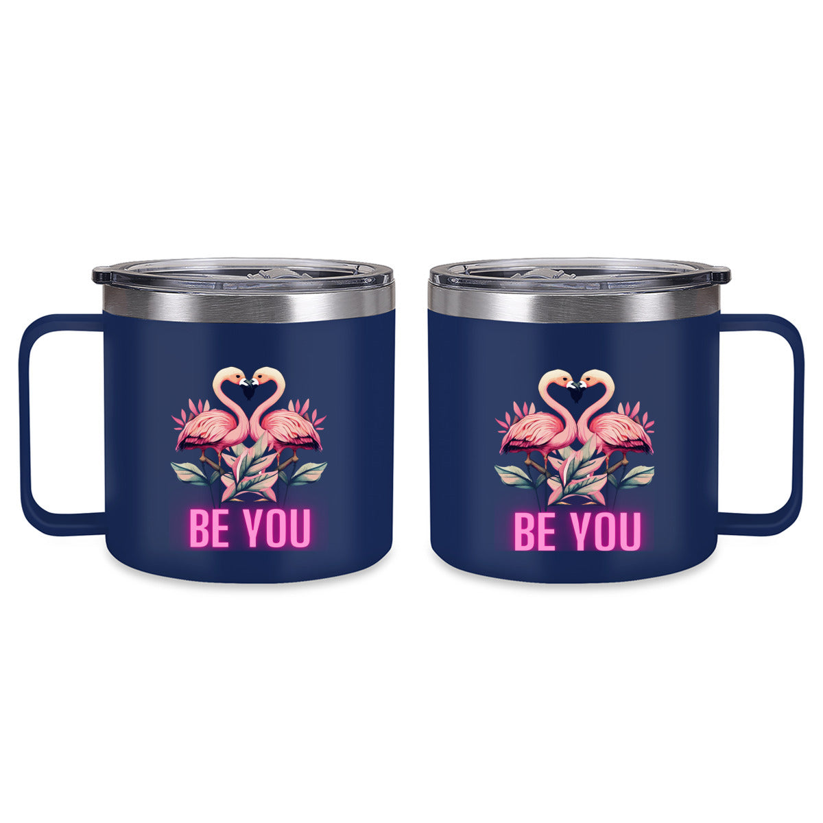 Tumbler Kaffe/te mugg med budskap