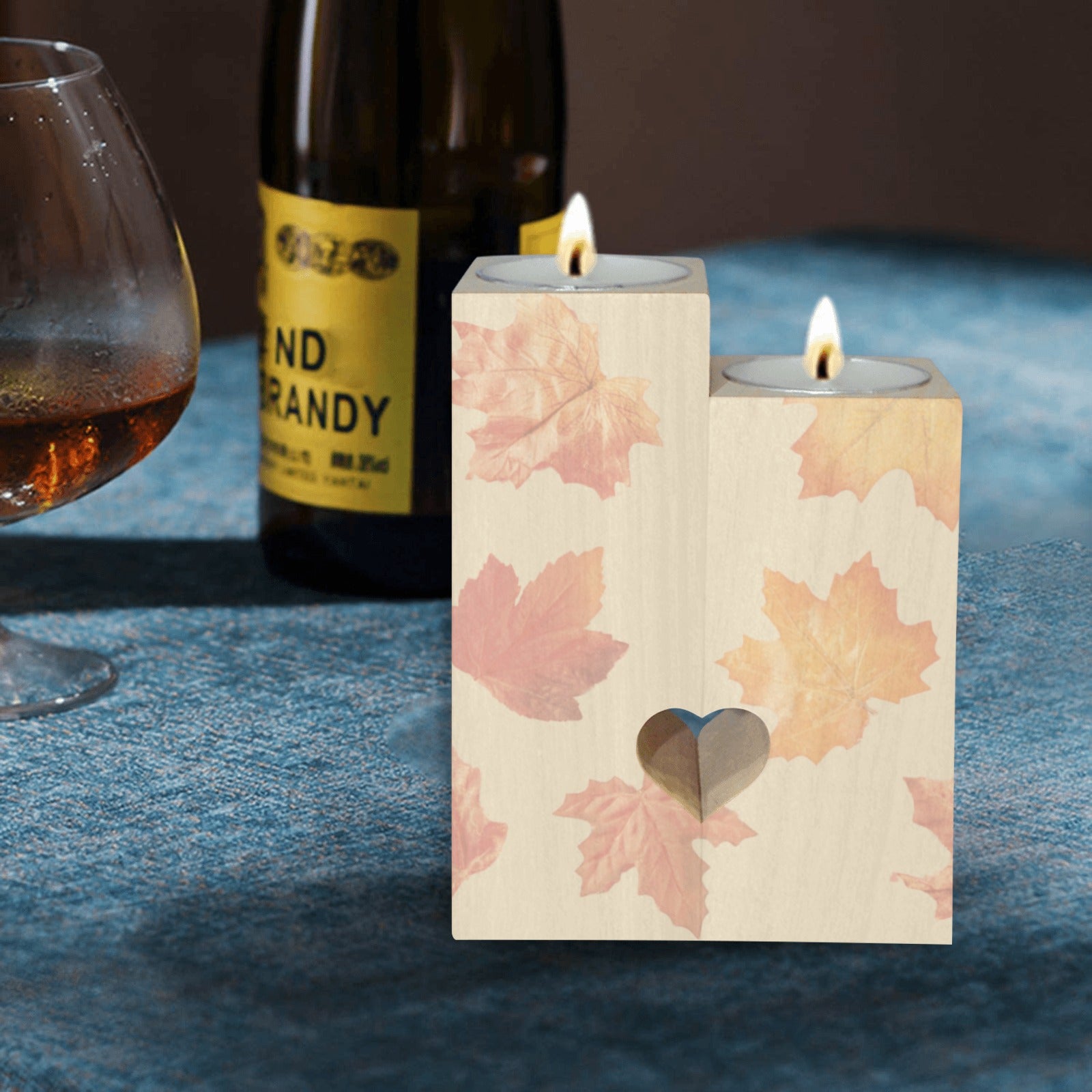 Heminredning Ljushållare i trä