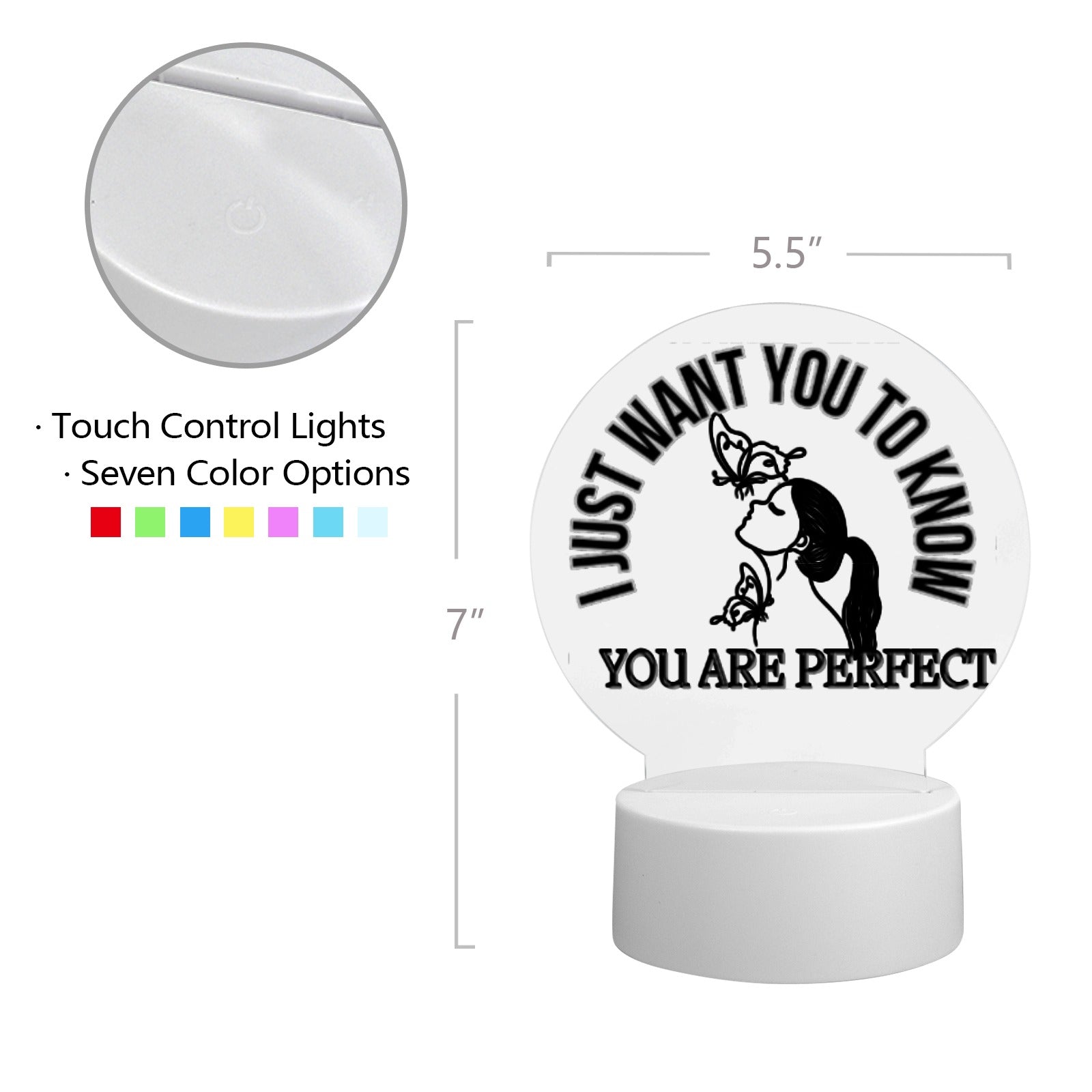 HeminredningRund fotolampa - UV-utskrift