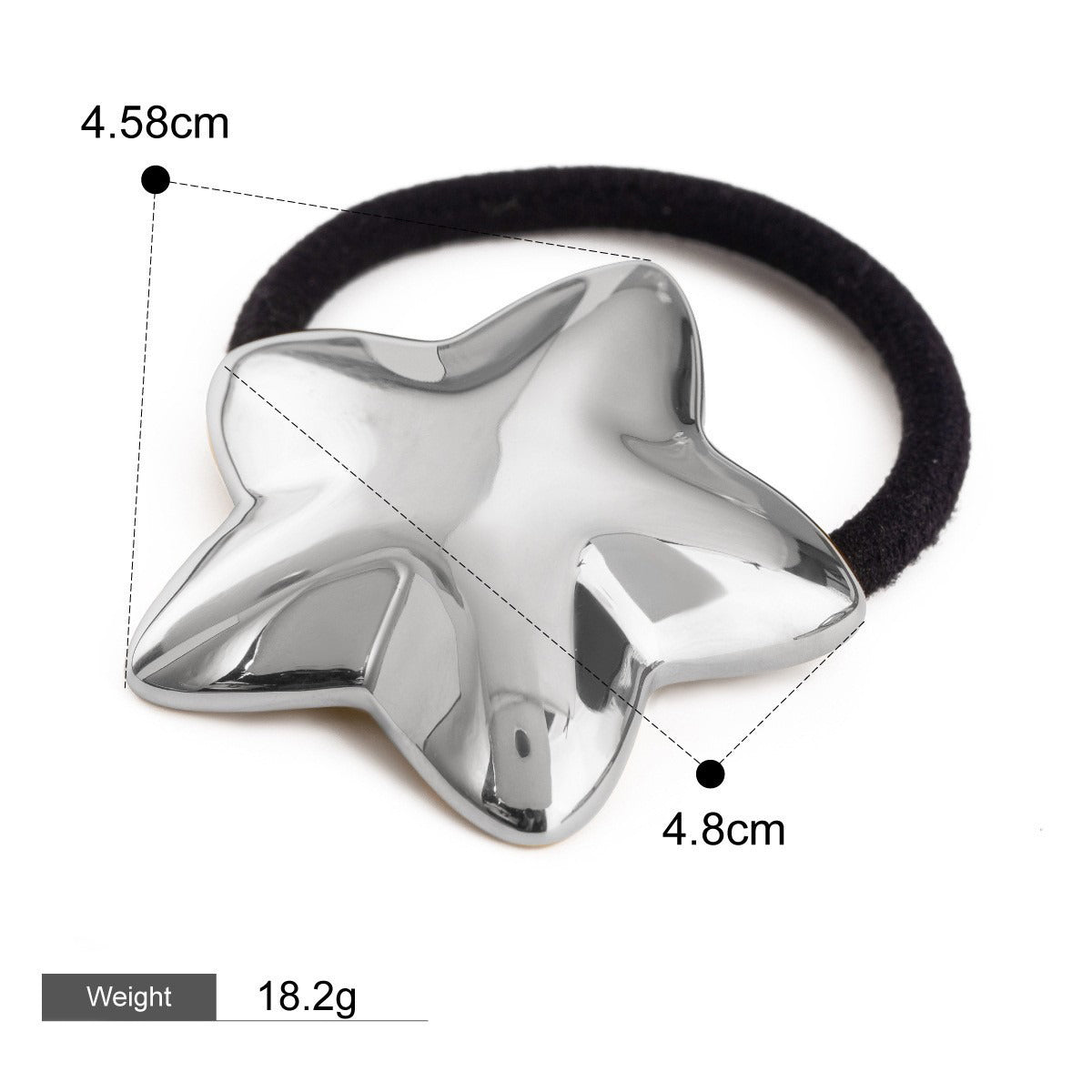 18K Guld Mode Trend Geometrisk Design Lätt Lyx Håraccessoarer