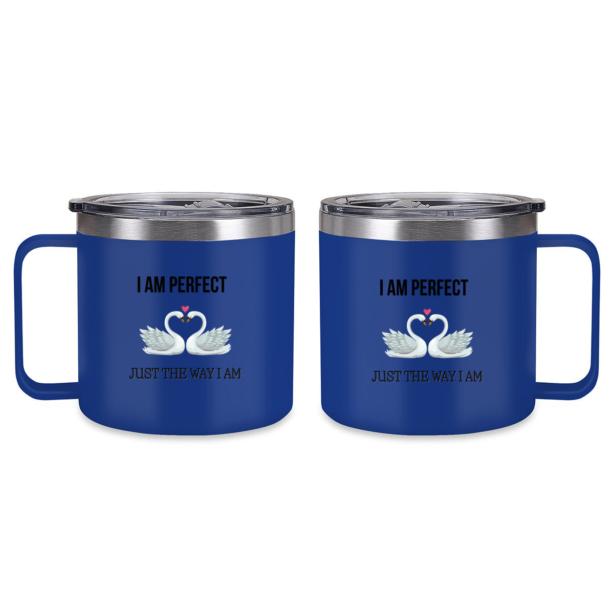 Tumbler Kaffe/te mugg med budskap