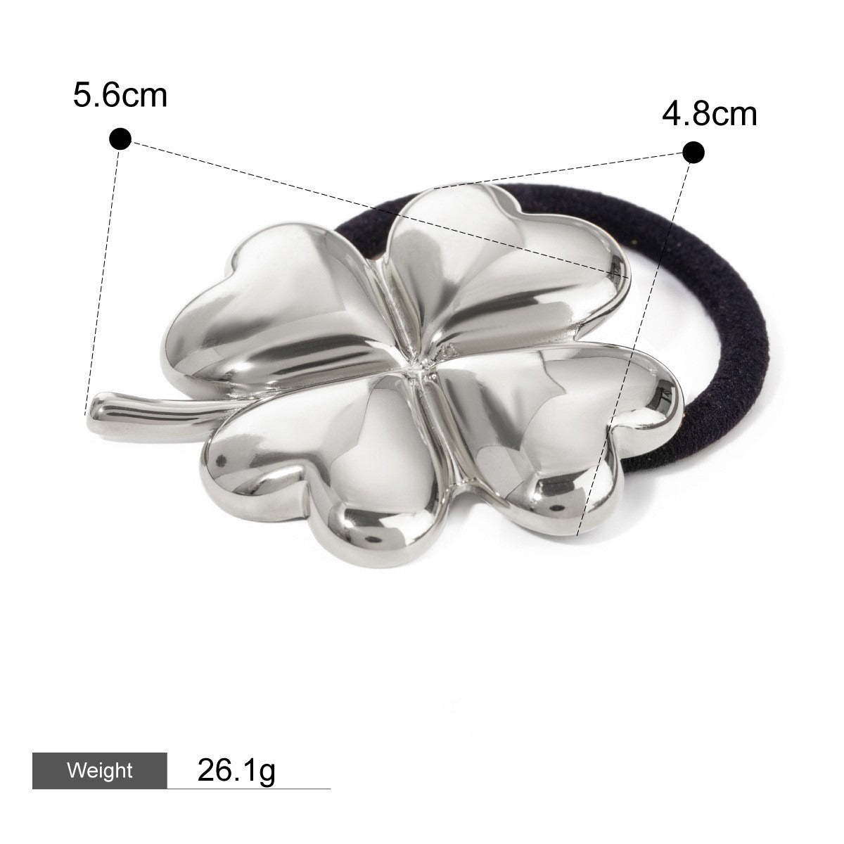 18K Guld Mode Trend Geometrisk Design Lätt Lyx Håraccessoarer