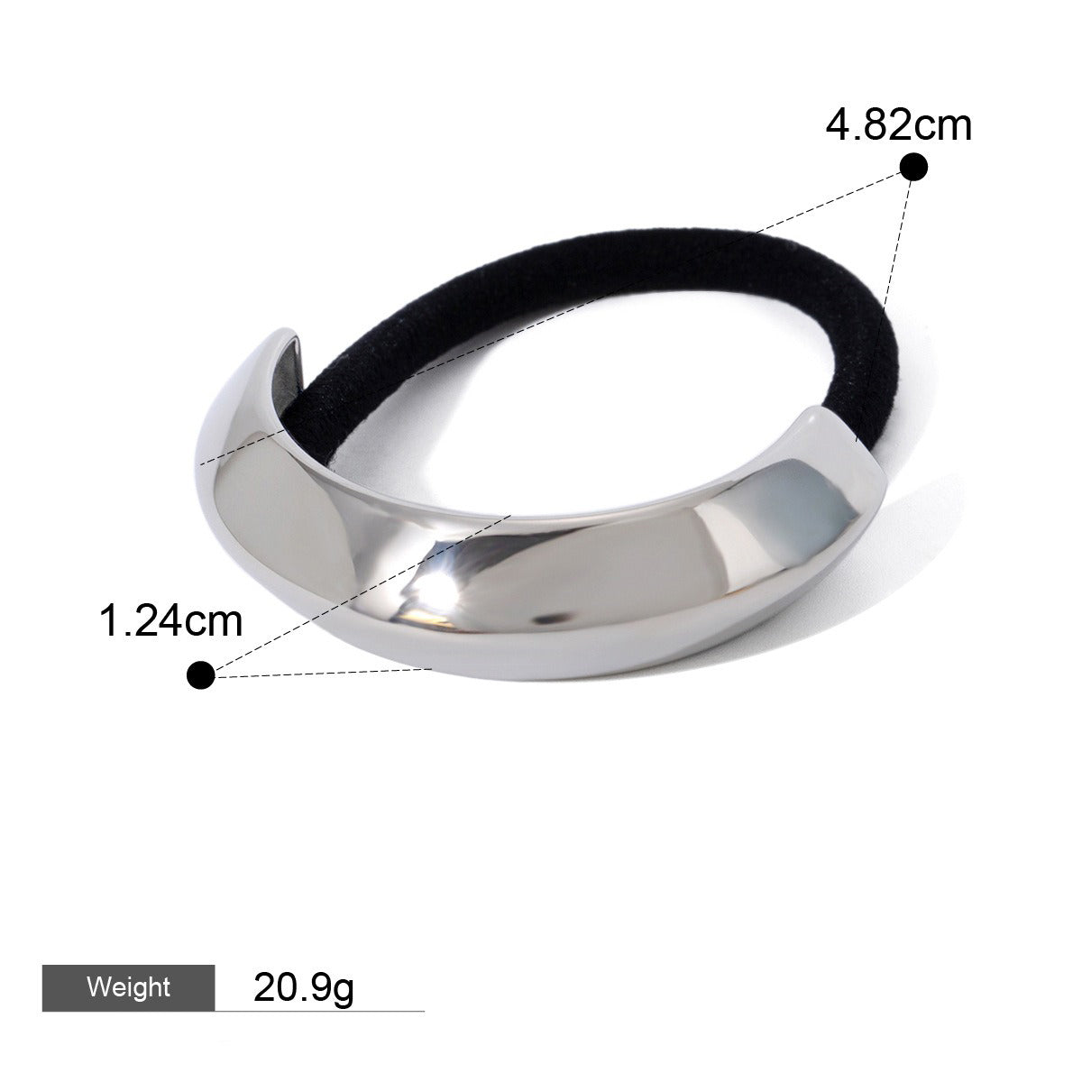 18K Guld Mode Trend Geometrisk Design Lätt Lyx Håraccessoarer