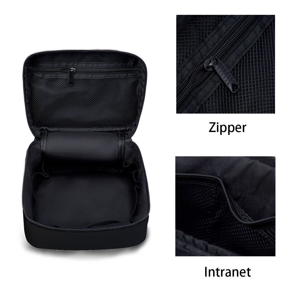 Accessoar - läder make up väska