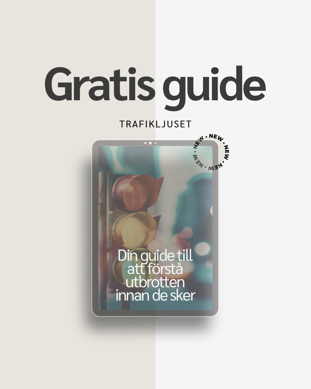 Trafikljuset/ din guide till att förstå utbrott innan de sker