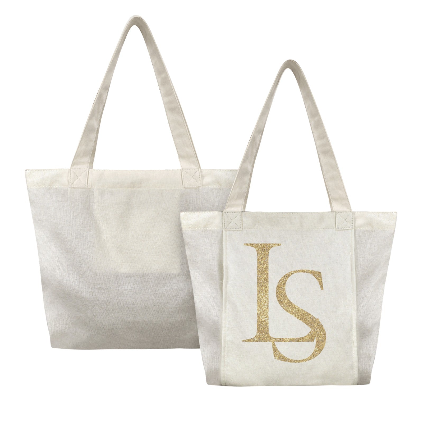 Vit Badväska – Rymlig, lätt & strand redo