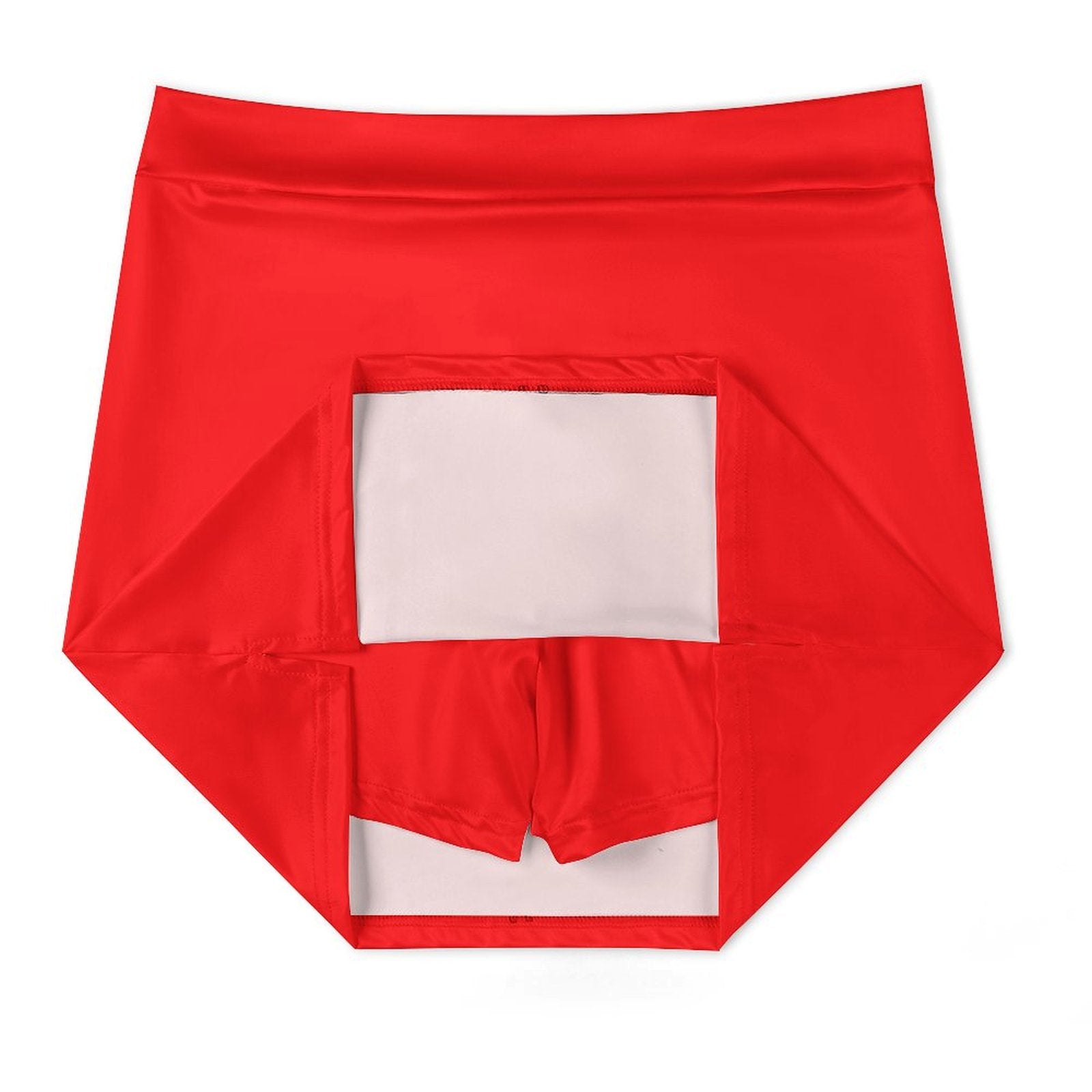 A-linjekjol med inbyggda shorts och stilfull passform