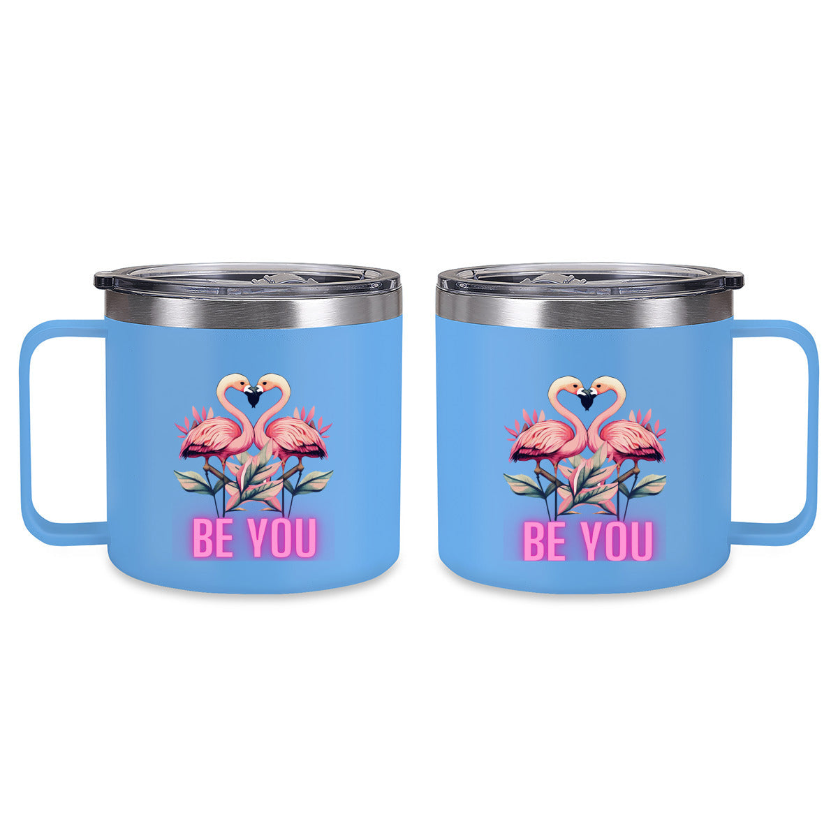 Tumbler Kaffe/te mugg med budskap