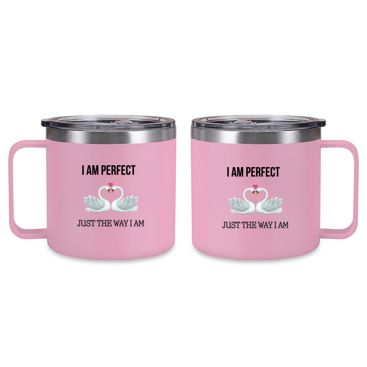 Tumbler Kaffe/te mugg med budskap