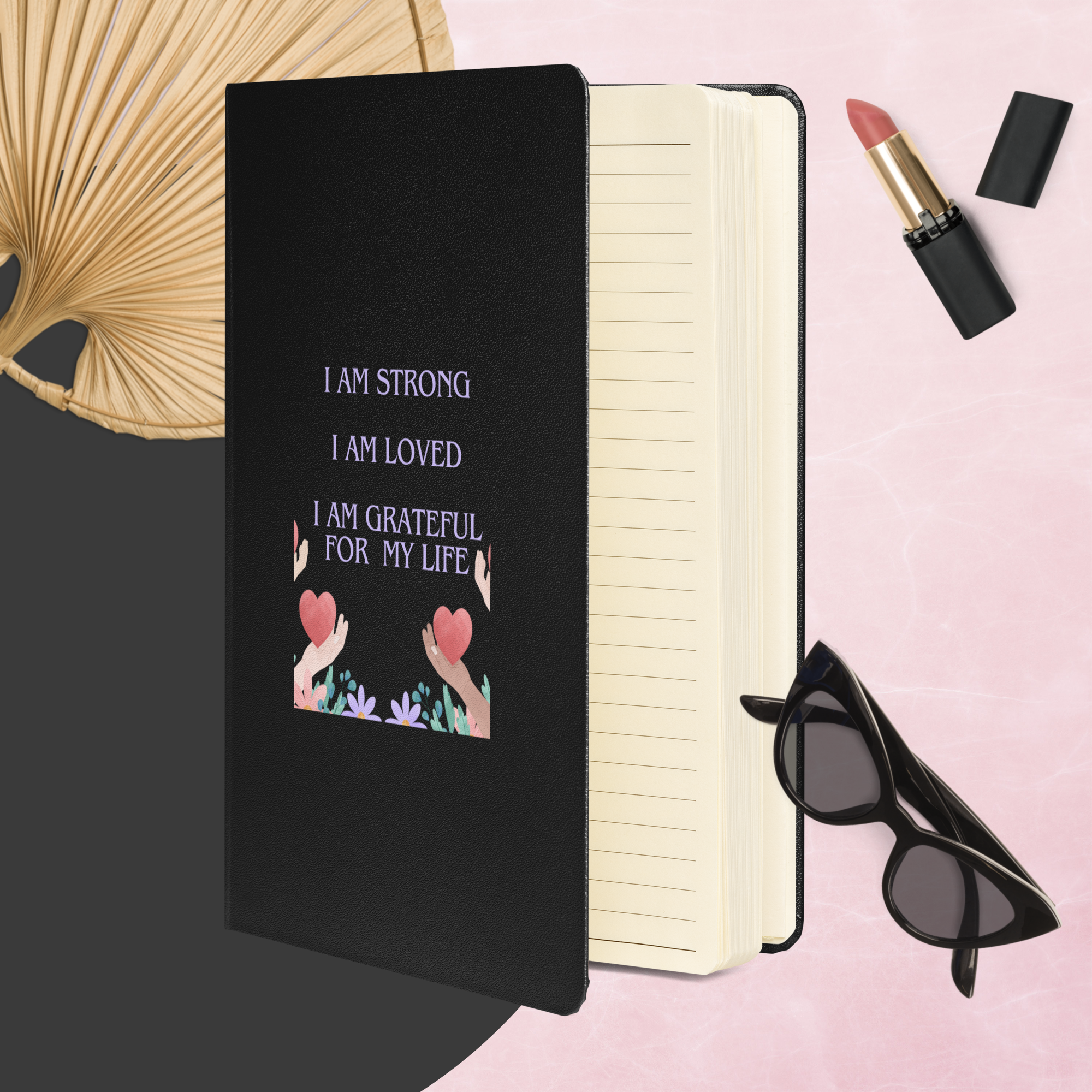 Inbunden anteckningsbok