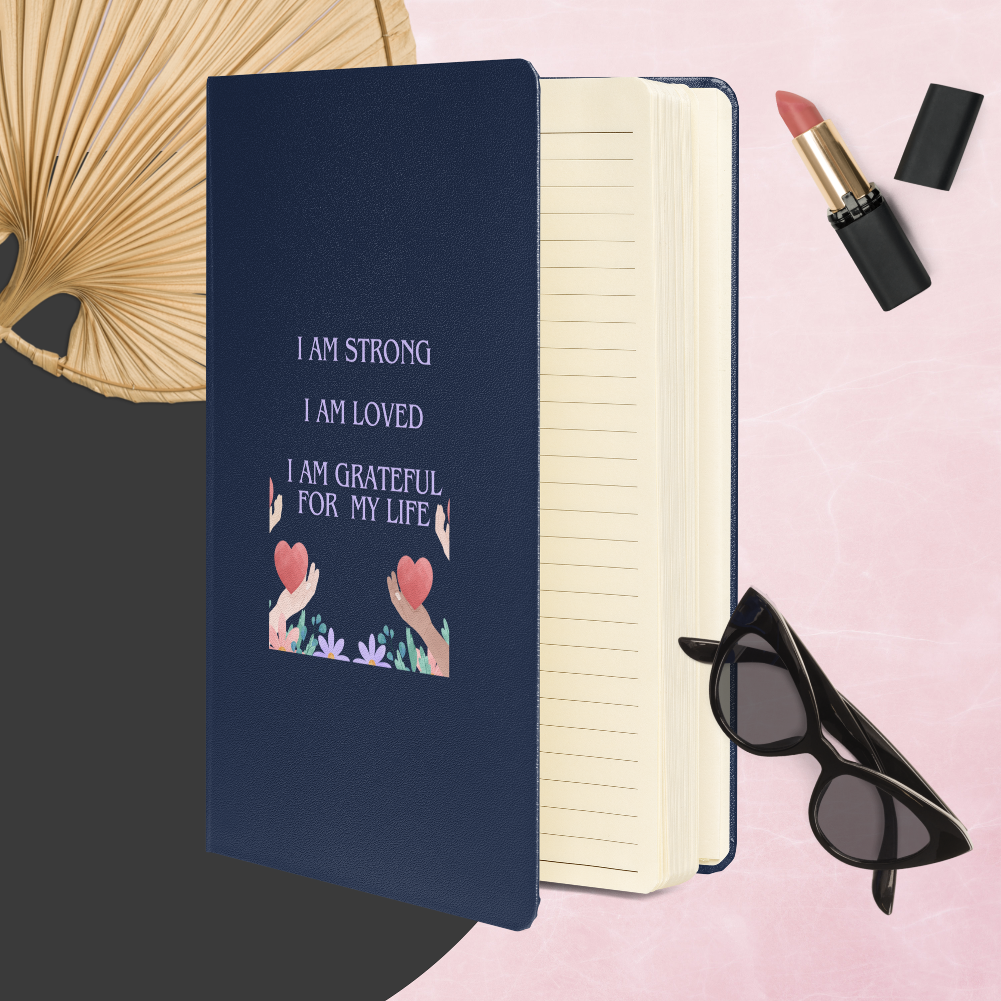 Inbunden anteckningsbok