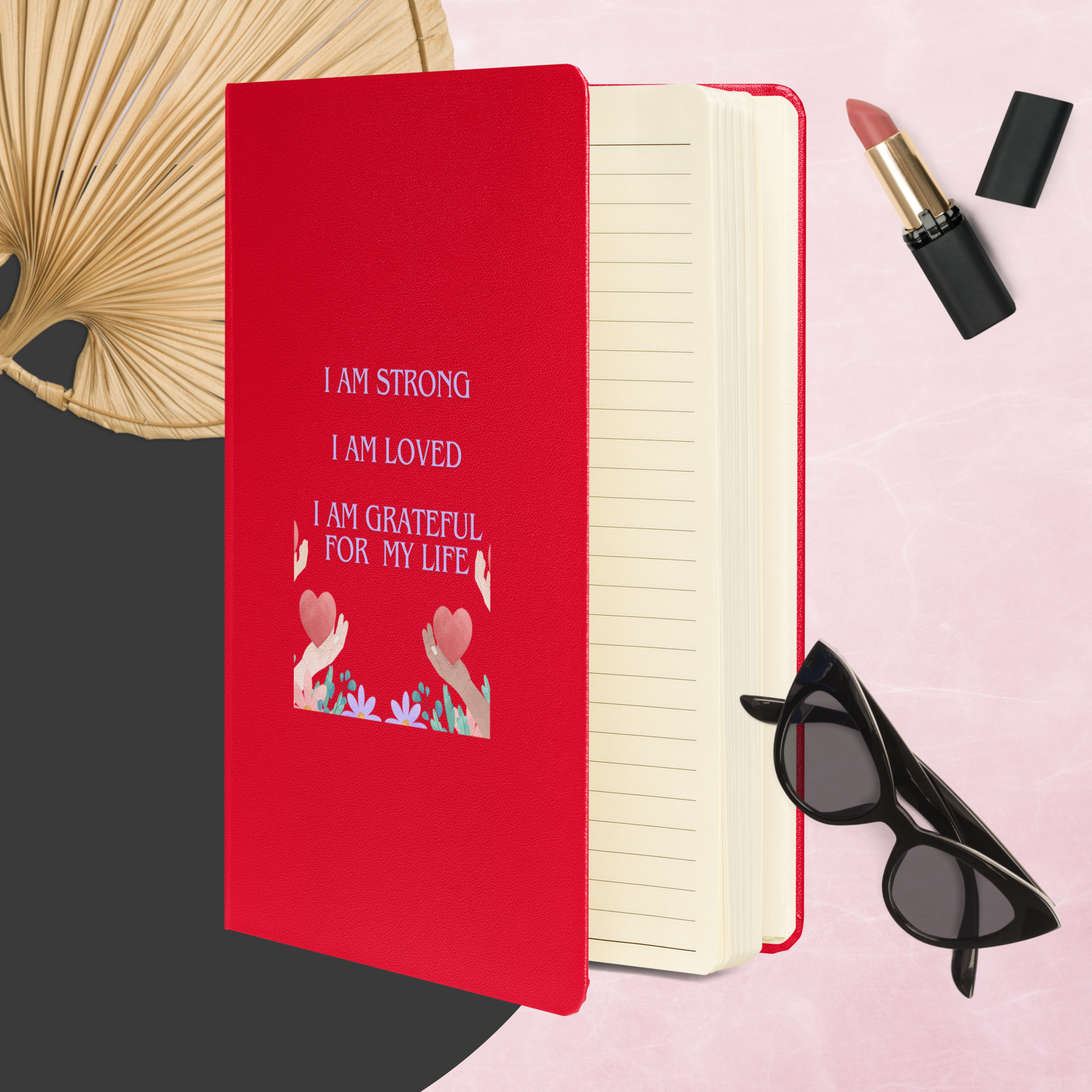 Inbunden anteckningsbok