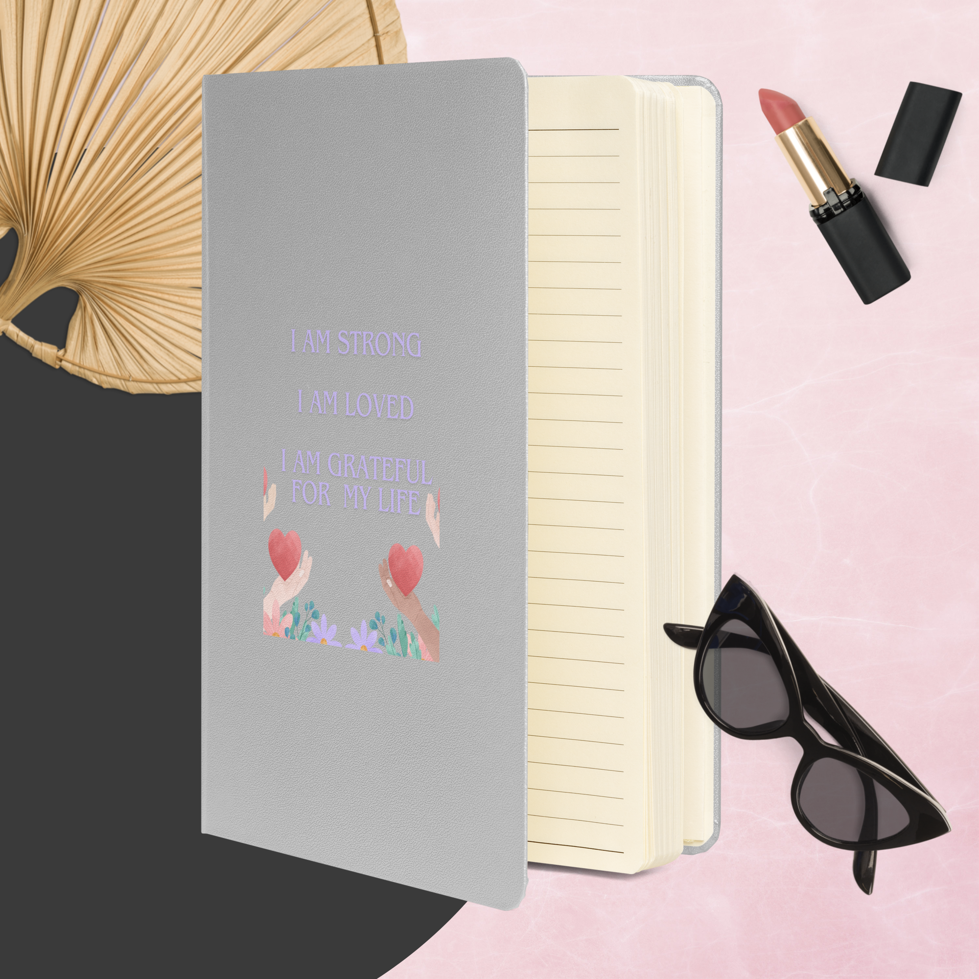 Inbunden anteckningsbok