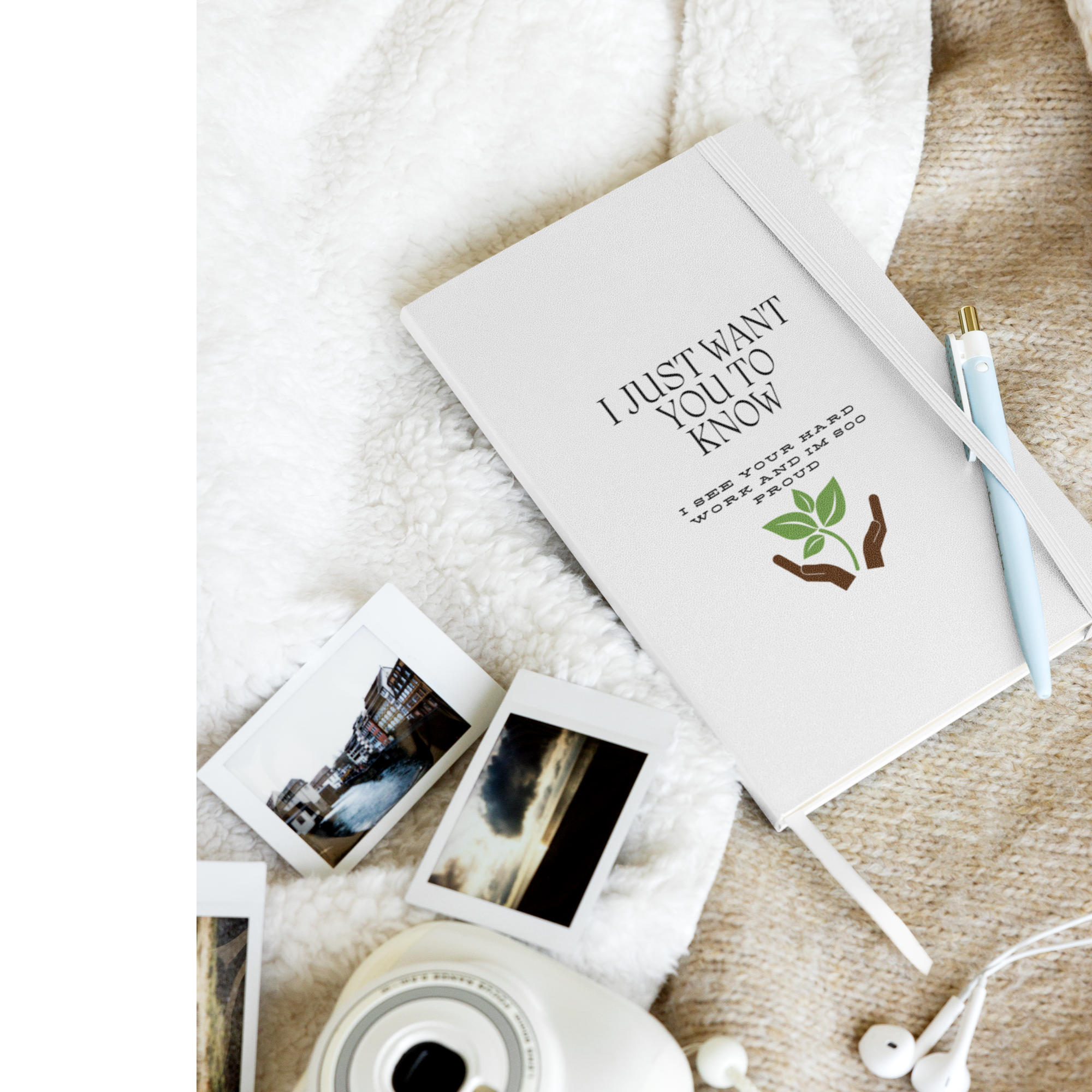 Inbunden anteckningsbok