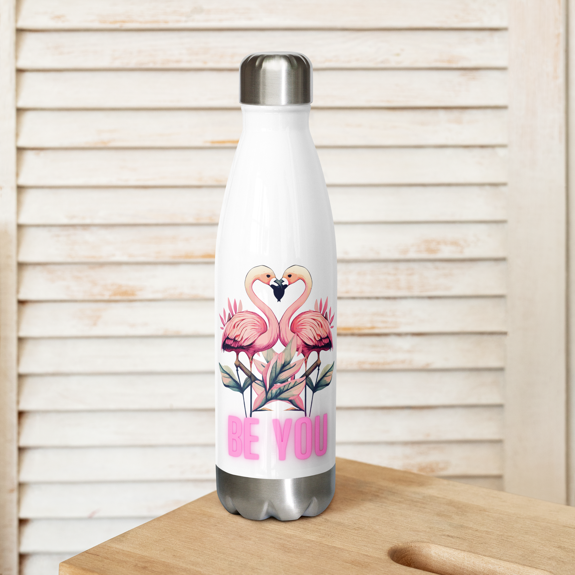 Tumbler rostfritt stål med budskap